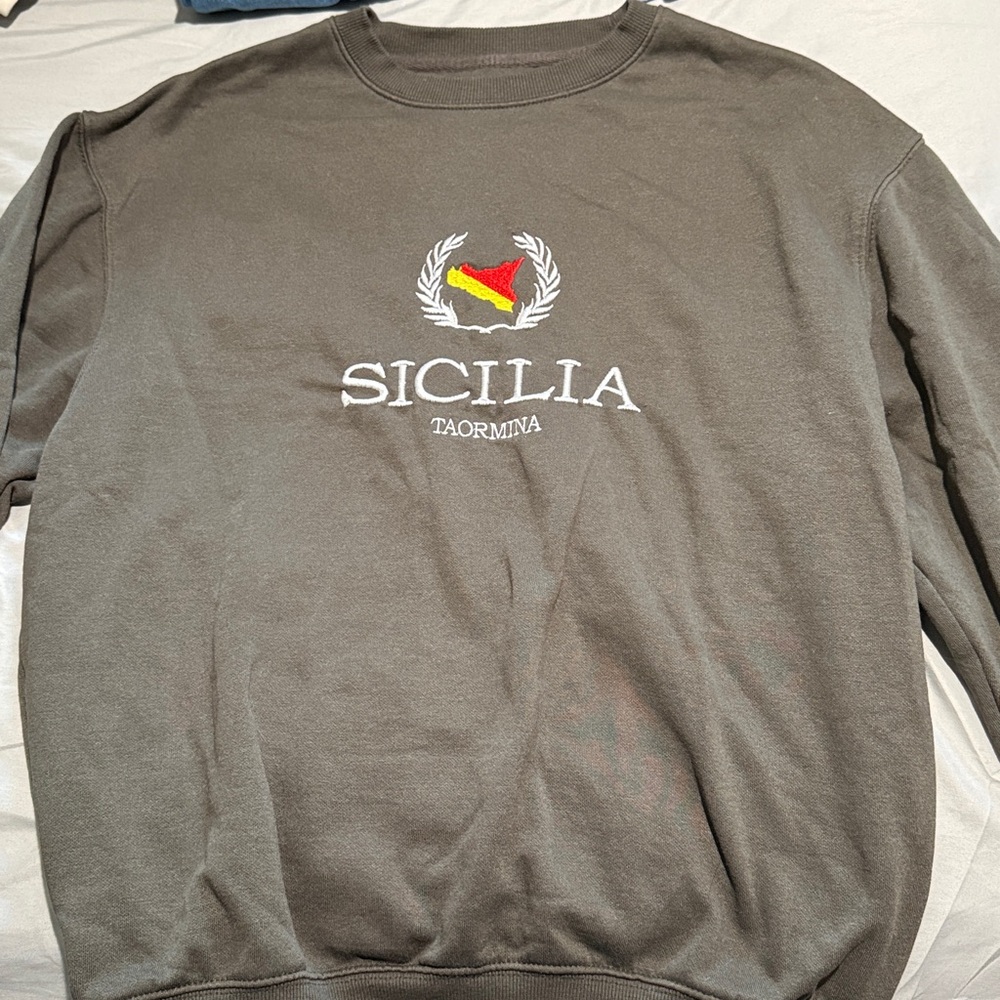 Brown Sicilia Taormina Sweatshirt